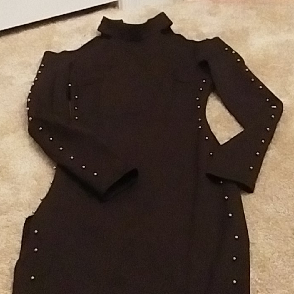 Sexy black dress